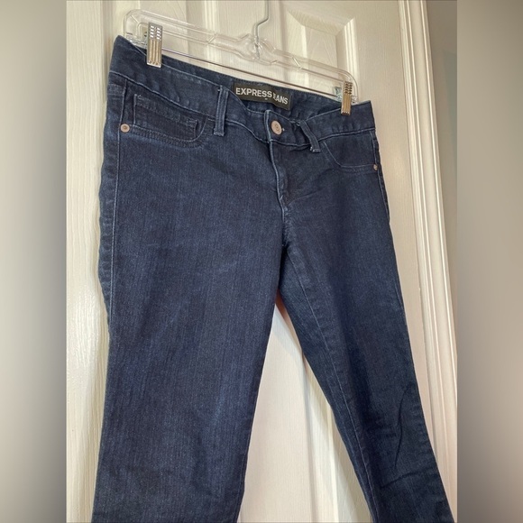 Express Stella Legging‎ Womens Low Rise Jeans Blue Denim Size 6R - Picture 6 of 16